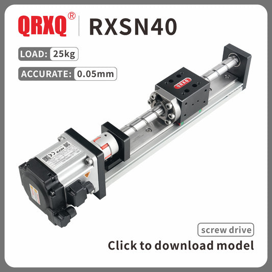 Módulo lineal de precisión de husillo de bolas RXSN40 con motor 
