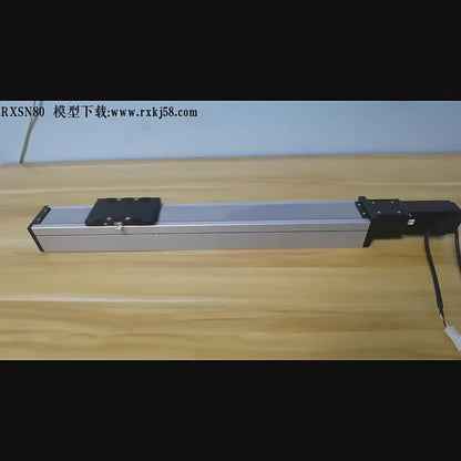 Módulo lineal de precisión de husillo de bolas RXSN80 con motor 